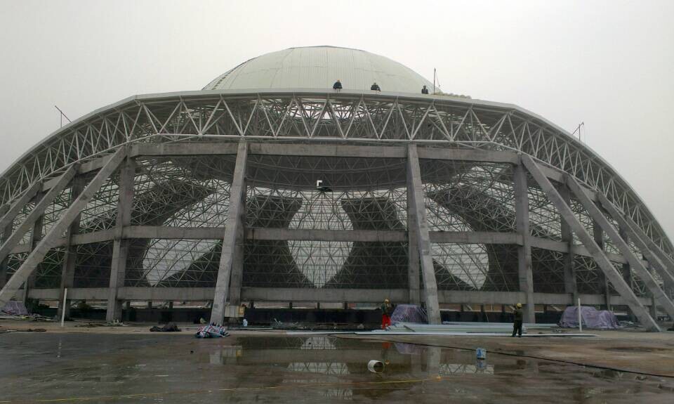 忻州温泉馆网架工程